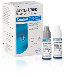 Accu-Chek Guide solutions de contrôle 2x2,5ml