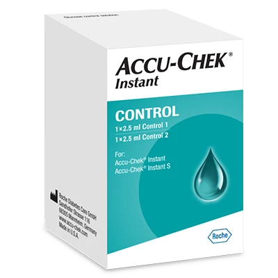 Accu-Chek Instant solutions de contr&ocirc;le 2x2,5ml