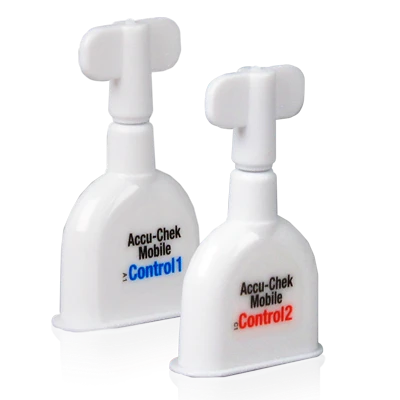 Accu-Chek® Mobile Kontrolllösungen 2x2ml
