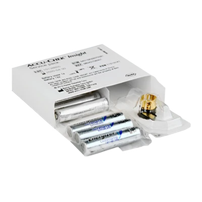 Accu-Chek® Insight Service Pack (12 piles./1 couvercle)