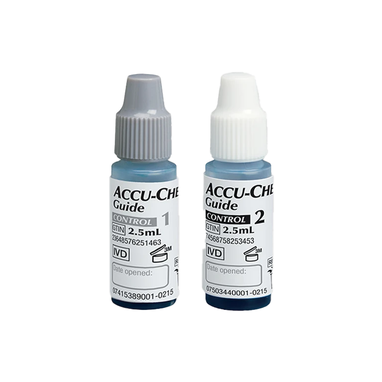 Accu-Chek&reg; Guide soluzioni di controllo 2x2.5ml image number 0