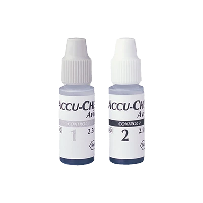 Accu-Chek&reg; Aviva soluzioni di controllo 2x2.5ml