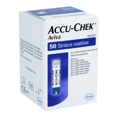Accu-Chek&reg; Aviva bandelettes de test 50