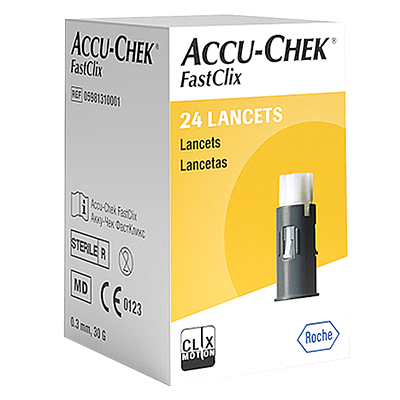 Accu-Chek FastClix lancettes 24 (4x6)