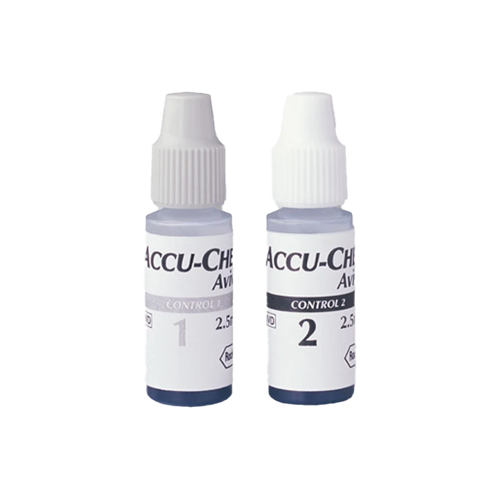 Accu-Chek&reg; Aviva soluzioni di controllo 2x2.5ml image number 0