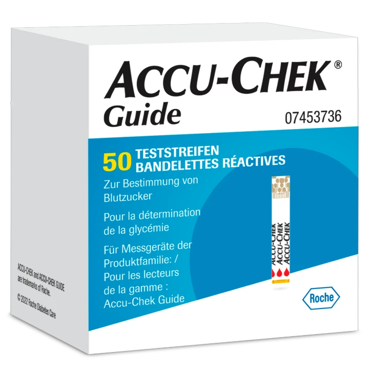 Accu-Chek&reg; Guide bandelettes de test 50 image number 0