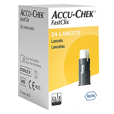 Accu-Chek FastClix lancette 24 (4x6)