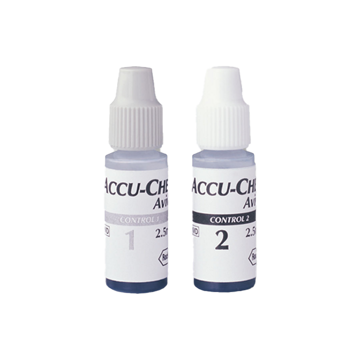 Accu-Chek® Aviva soluzioni di controllo 2x2.5ml image number 0