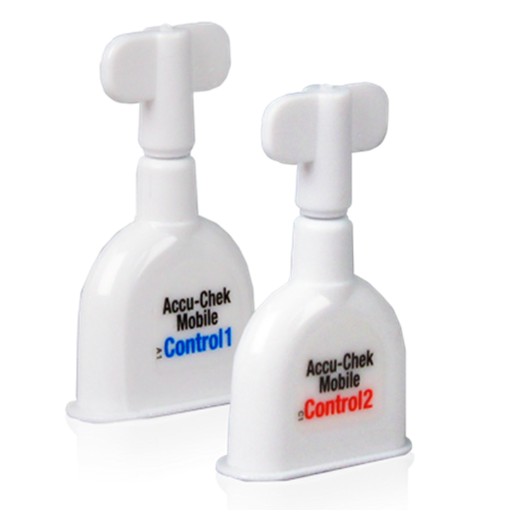 Accu-Chek® Mobile solutions de contrôle 2x2ml image number 0