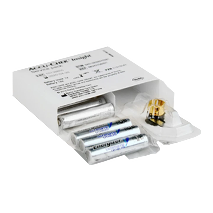 Accu-Chek® Insight Service Pack (12 piles./1 couvercle) image number 0